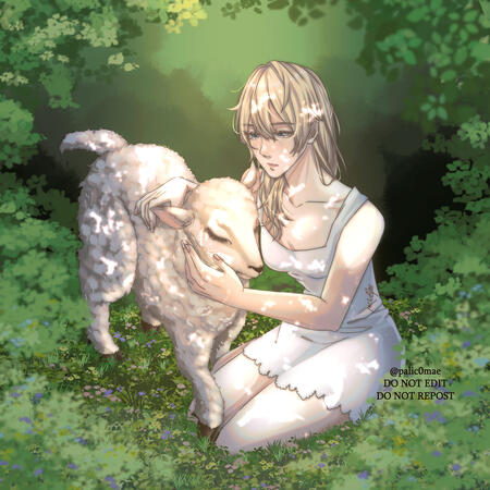 with background